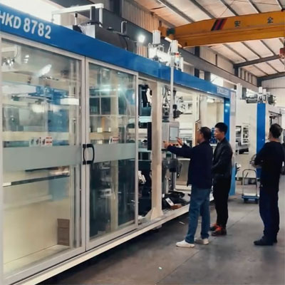 HKD8782宏浩智能熱成型設備大量應用于零件制品